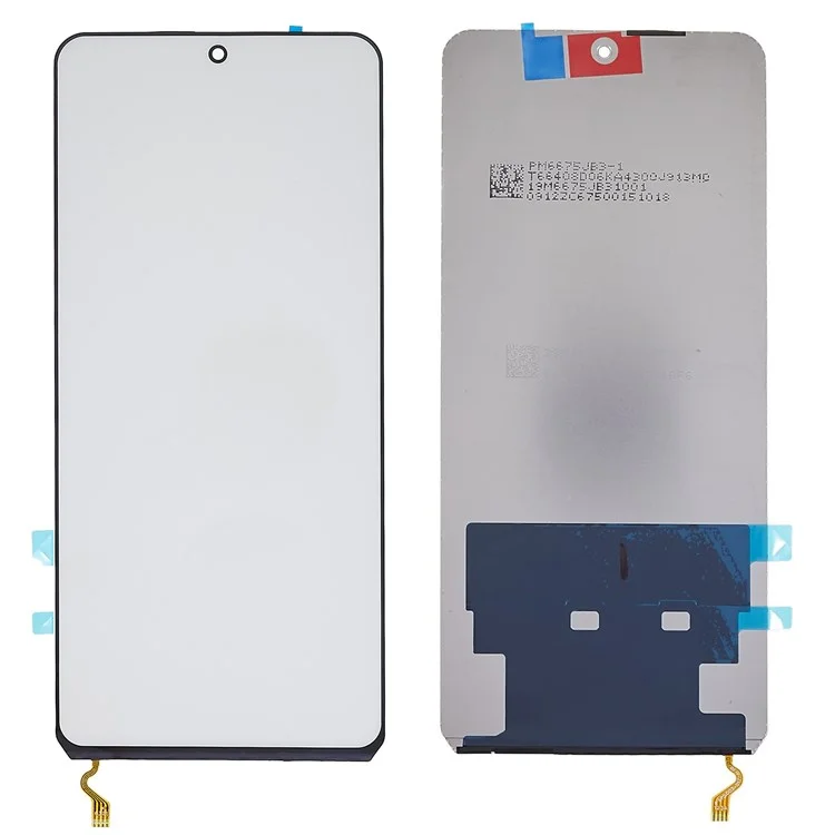 Para Xiaomi Poco X3/Poco X3 NFC/Mi 10T Lite 5G/Redmi Note 9 Pro 5G Repuesto de Luz de Fondo de Pantalla LCD (sin logotipo)
