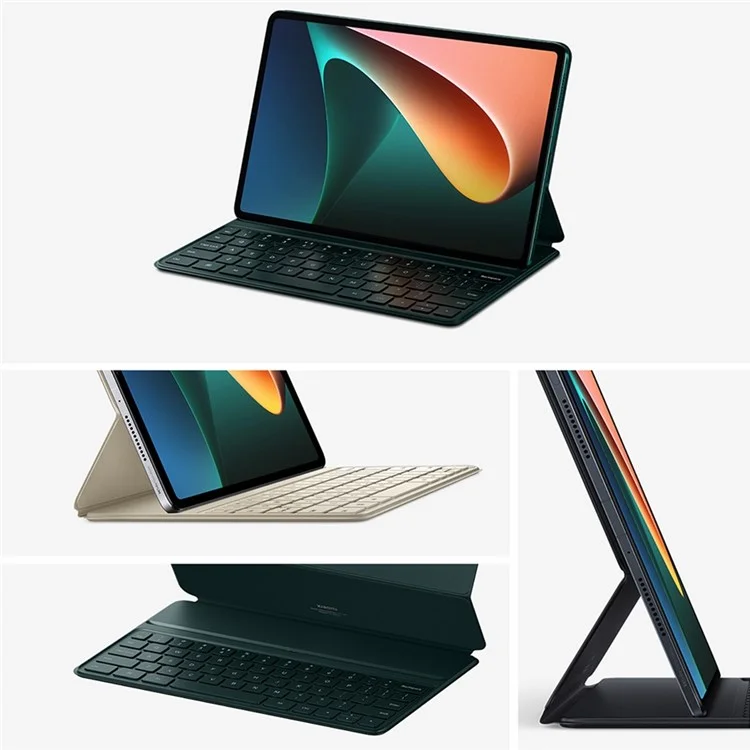 Für Xiaomi Pad 5 / Pad 5 Pro, 63-key-magnet-keyboard-hülle Schockdichte Lederabdeckung Tablet Schutzhülle - Schwarz