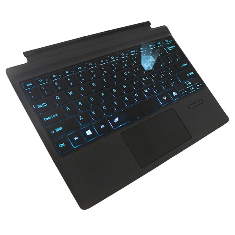 1089d Für Microsoft Surface Pro 3 / 4 / 5 / 6 / 7 Bunte Hintergrundbeleuchtung Laptop Magnetische Adsorption Bluetooth Wireless Tastatur Mit Touchpad