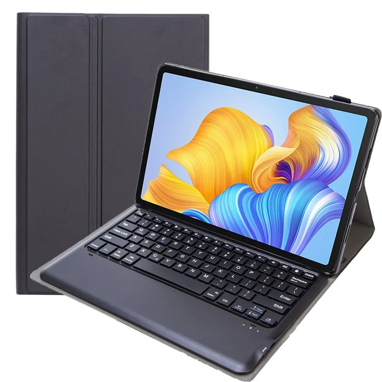 AH127 For Honor Pad 8 12 inch Anti-Scratch Protective Case with Bluetooth-compatible Keyboard Shockproof Leather Stand Cover