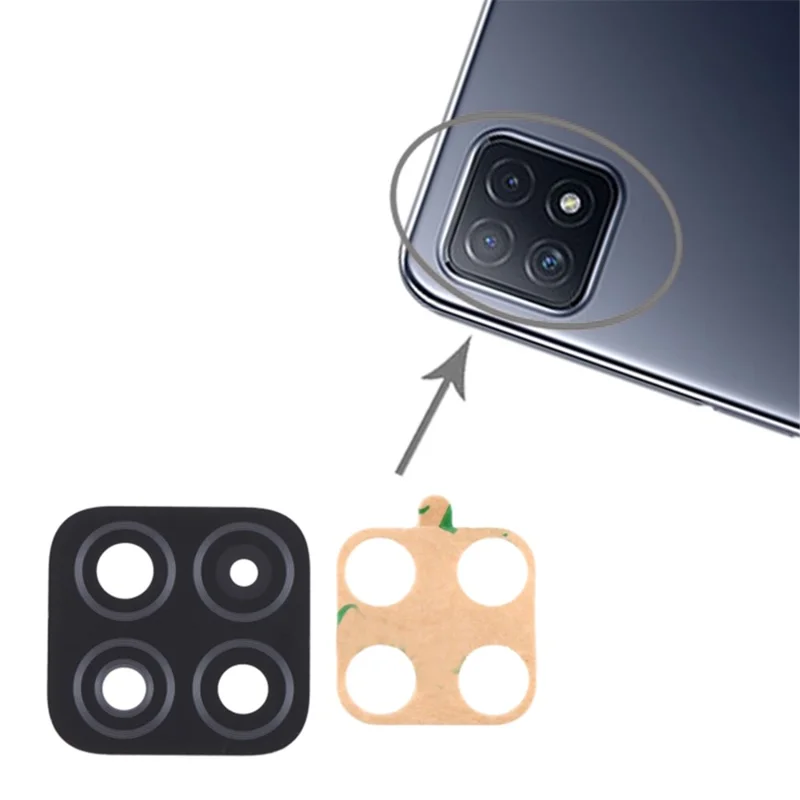 For Oppo A72 5G Rear Back Camera Lens Cover Replacement Part (without Logo)