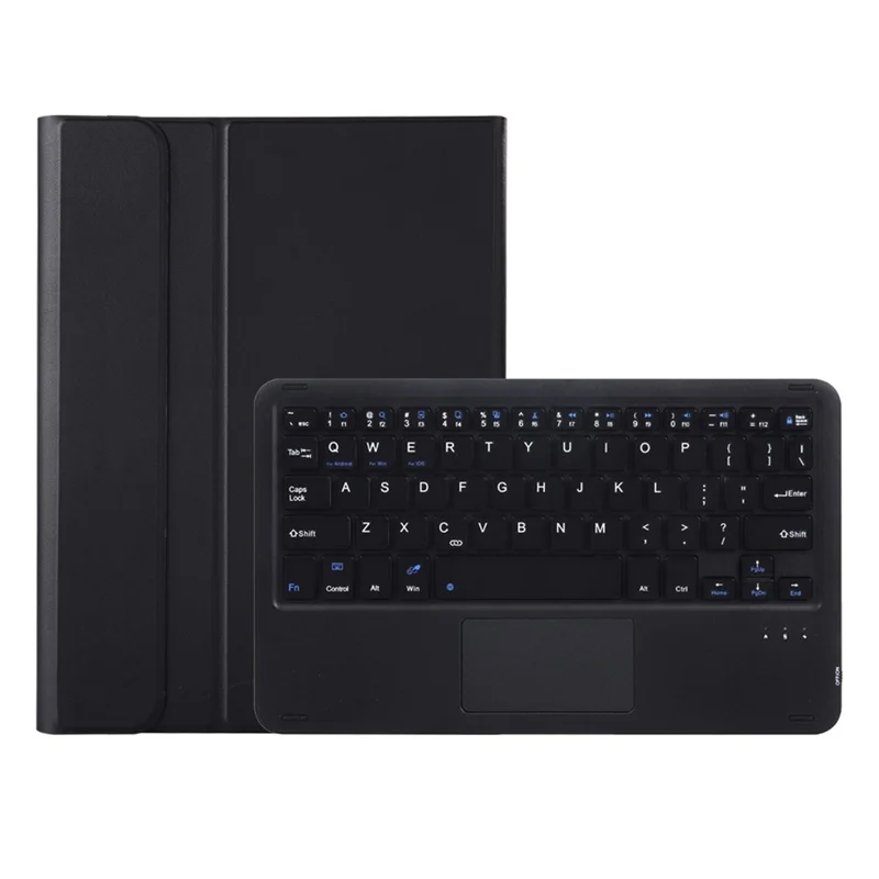 AM18-BS Для Lenovo Pad Pro 2022 11,2-дюймовый защитный чехол с отсоединяемой Bluetooth-клавиатурой, беспроводная клавиатура с подсветкой 3 цветов, ударопрочный чехол (порт для зарядки Type-C) — черный