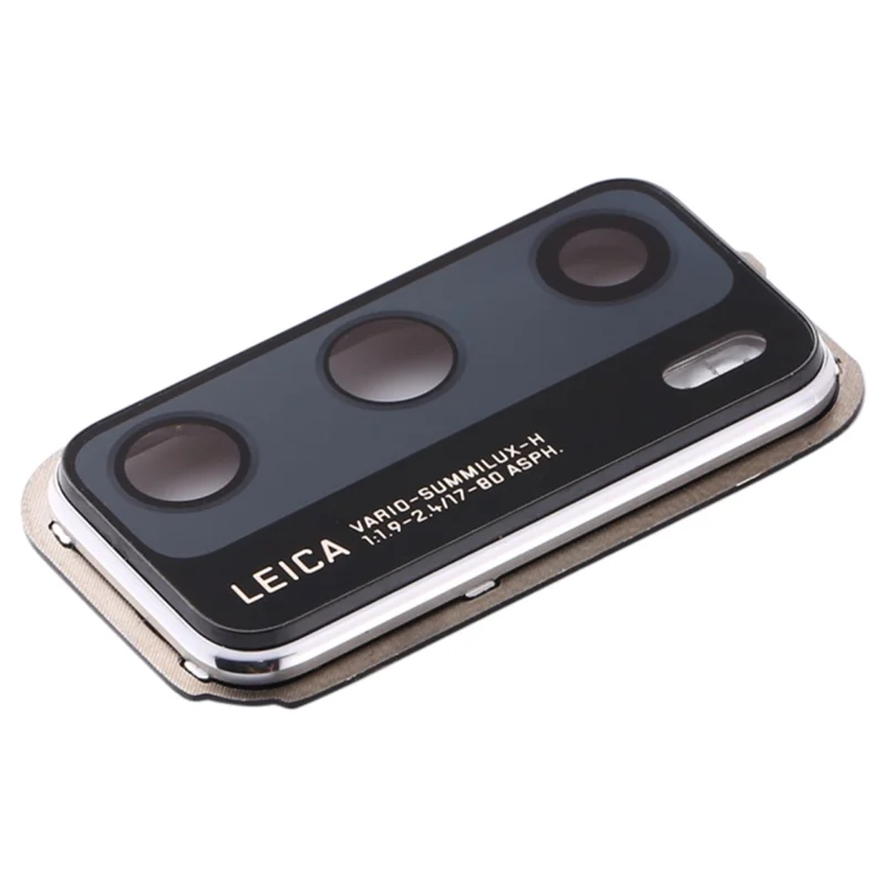 For Huawei P40 / P40 5G OEM Back Camera Lens Holder Cover with Glass Part (without Logo) - Silver