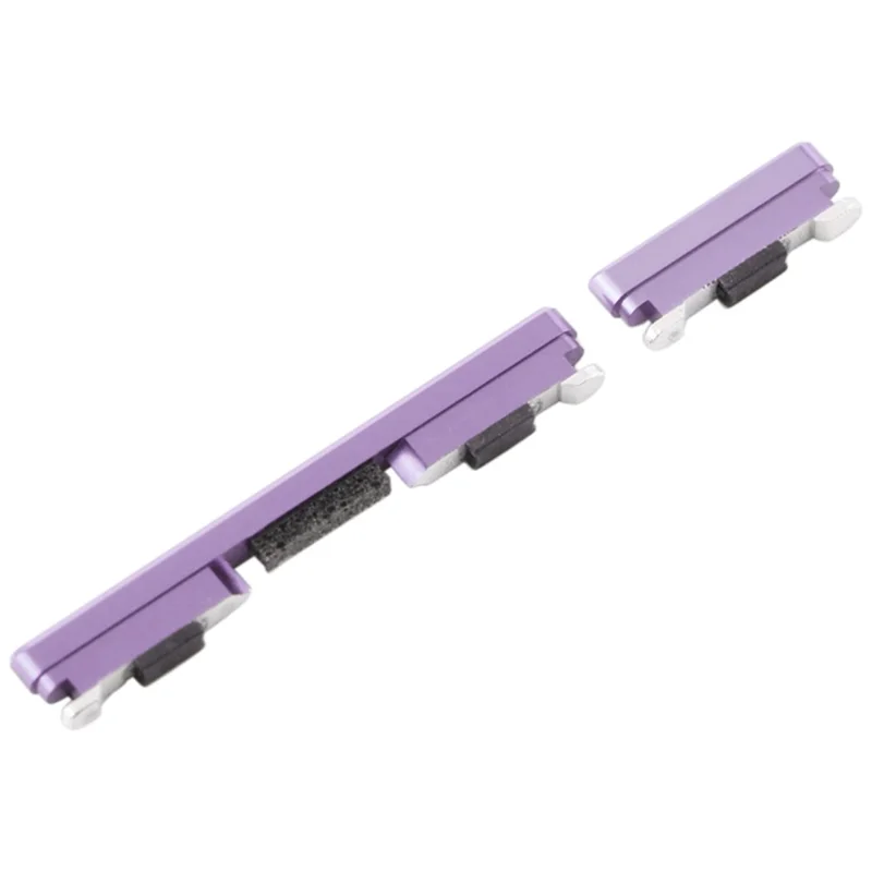 For Xiaomi Mi 9 Power On  /  Off and Volume Side Buttons Set Replacement Part (without Logo) - Purple