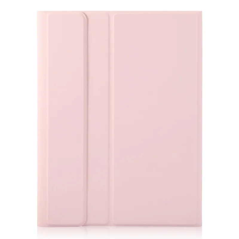 A10B-A For iPad (2025) / iPad 10.9 (2022) Detachable Bluetooth-Compatible Keyboard Case with Touchpad Pen Slot - Pink