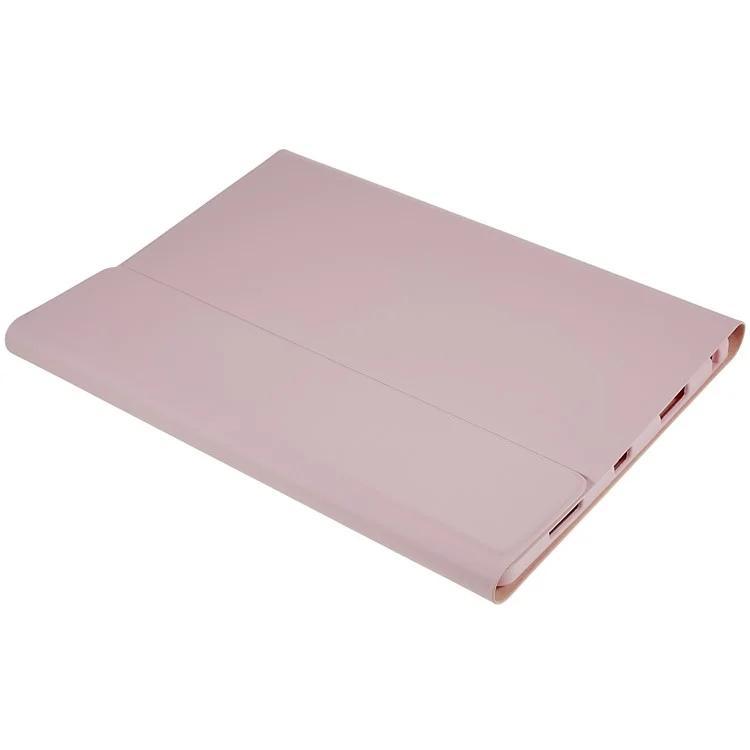SK-X205 Für Samsung Galaxy Tab A8 10.5 (2021) X205 / X200 Tastaturhülle Abnehmbare kabellose Bluetooth-Tastatur mit 7-Farben-Hintergrundbeleuchtung und PU-Leder-Folio-Ständer - Pink