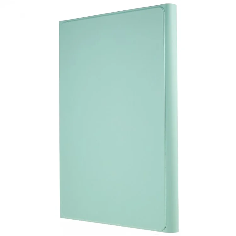 Para Samsung Galaxy Tab S7+(t970 / S7FE T730 T733) / Case de Teclado S8+ Bluetooth Con Caja de Protección de Teclado Inalámbrico de Cubierta de Cuero PU - Menta Verde