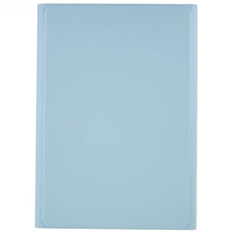 SK-T500 Para Samsung Galaxy Tab A7 10.4 (2020) / (2022) T500 / T505 Funda de Teclado Bluetooth con Soporte de Cuero PU - Azul Bebé