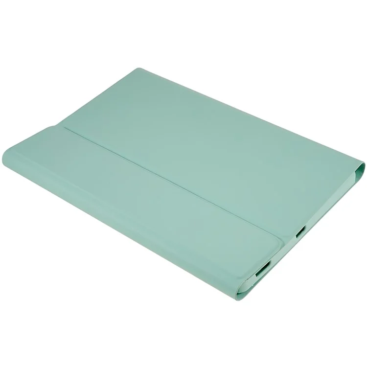 SK-T500 Pour Samsung Galaxy Tab A7 10.4 (2020) T500 / T505 PU en Cuir Stand Comprimé Couvercle de Protection Avec Clavier Bluetooth Détachable - Menthe Verte