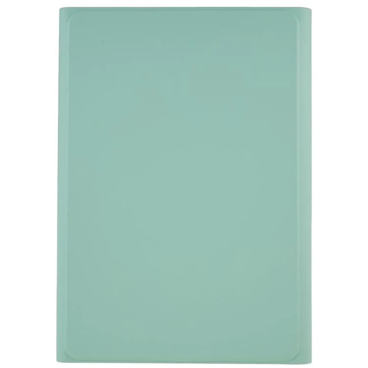 SK-T500 Pour Samsung Galaxy Tab A7 10.4 (2020) T500 / T505 PU en Cuir Stand Comprimé Couvercle de Protection Avec Clavier Bluetooth Détachable - Menthe Verte