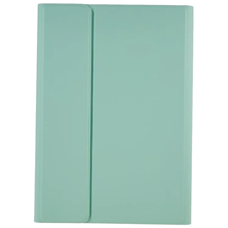 SK-T500 Pour Samsung Galaxy Tab A7 10.4 (2020) T500 / T505 PU en Cuir Stand Comprimé Couvercle de Protection Avec Clavier Bluetooth Détachable - Menthe Verte