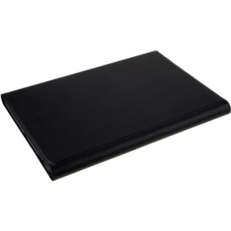 SK-T500 For Samsung Galaxy Tab A7 10.4 (2020) / (2022) T500 / T505 Keyboard Protective Tablet Case PU Leather Folio Stand Cover - Black