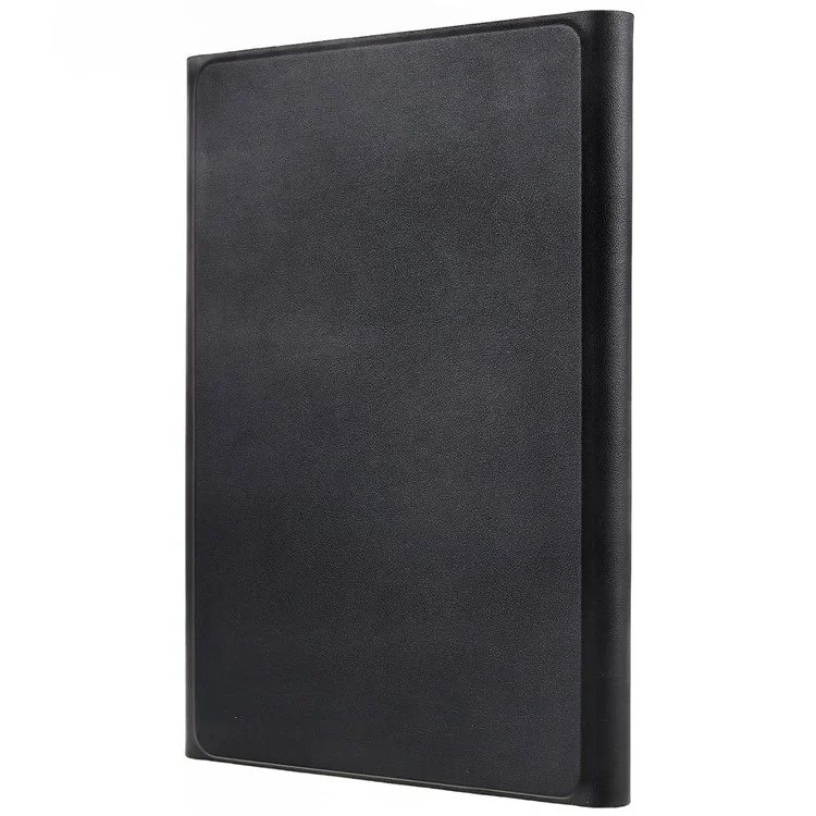 SK-T500 For Samsung Galaxy Tab A7 10.4 (2020) / (2022) T500 / T505 Keyboard Protective Tablet Case PU Leather Folio Stand Cover - Black