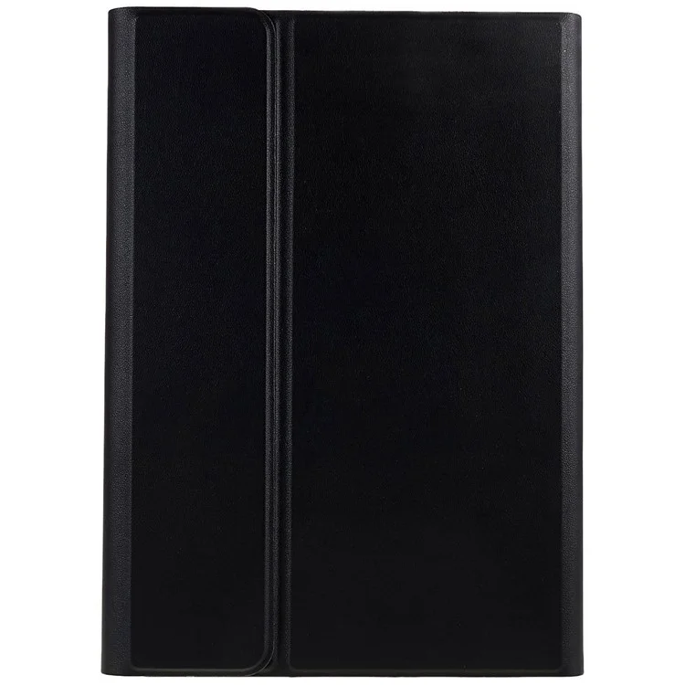 SK-T500 For Samsung Galaxy Tab A7 10.4 (2020) / (2022) T500 / T505 Keyboard Protective Tablet Case PU Leather Folio Stand Cover - Black