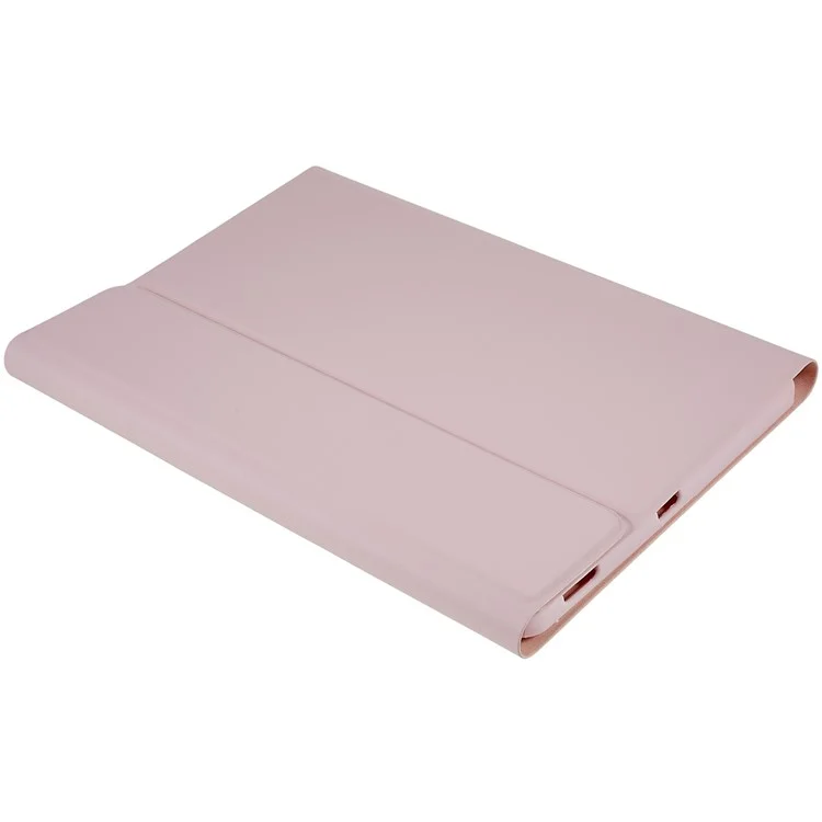 SK-T500 Pour Samsung Galaxy Tab A7 10.4 (2020) T500 / T505 Rétroloré de Caravale de Clavier Pour Tablette de Protection PU en Cuir en Cuir Stand Anti-rayon de Couverture - Rose