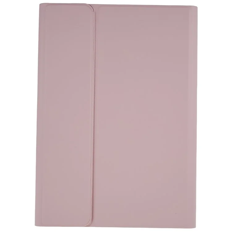 SK-T500 Pour Samsung Galaxy Tab A7 10.4 (2020) T500 / T505 Rétroloré de Caravale de Clavier Pour Tablette de Protection PU en Cuir en Cuir Stand Anti-rayon de Couverture - Rose