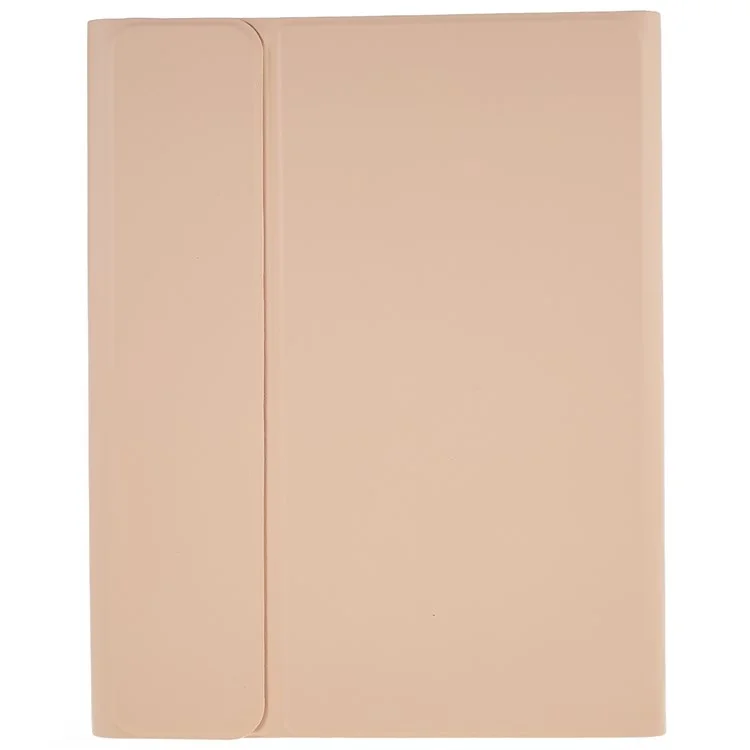 sk-1109 für ipad pro 11-zoll (2018) /(2020) /(2021) /(2022) / ipad air (2020) /(2022) wlan -tastaturhülle mit pu leder folio flip cover bluetooth -tastaturhülle - rosa