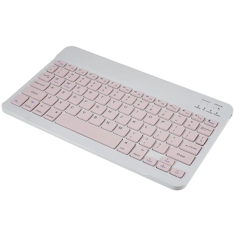 sk-1109 für ipad pro 11-zoll (2018) /(2020) /(2021) /(2022) / ipad air (2020) /(2022) wlan -tastaturhülle mit pu leder folio flip cover bluetooth -tastaturhülle - rosa