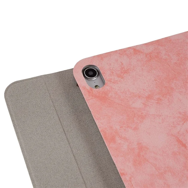 SK-1101 Per Ipad Pro 11 Pollici (2018) / Ipad Air (2020) /(2022) Custodia Per Tastiera Texture di Stoffa PU Coperchio Smart Coperchi - Rosa