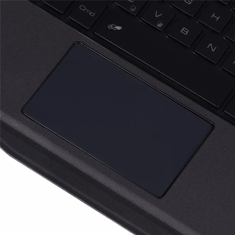 T206D For iPad Air 10.5 inch (2019) / iPad Pro 10.5-inch (2017)  /  iPad 10.2 (2021) / (2019) / (2020) Detachable Bluetooth-compatible Keyboard + Shockproof Case, 7-Color Backlit Wireless Keyboard Case