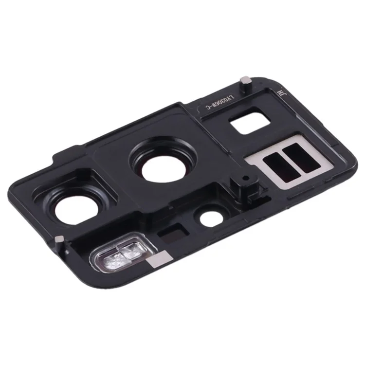 Pour Huawei P40 Pro Couvercle de support d'objectif de caméra arrière OEM avec partie en verre (sans logo) - Noir