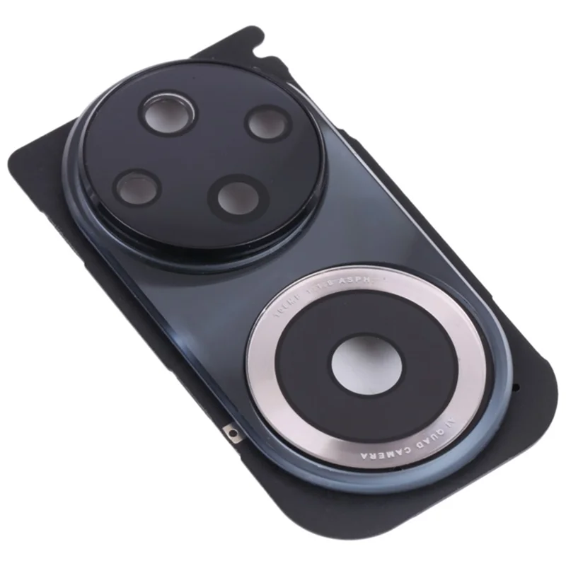 For Honor 50 Pro OEM Back Camera Lens Holder Cover with Glass Part (without Logo) - Black
