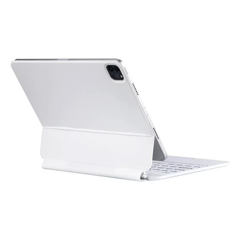 X7 For iPad Air 11 (2026) / (2025) / (2024) / Air (2020) (2022) / Pro 11 (2018) / (2020) / (2021) / (2022) Bluetooth-Compatible Keyboard Case - White