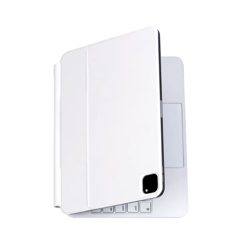 X7 For iPad Air 11 (2026) / (2025) / (2024) / Air (2020) (2022) / Pro 11 (2018) / (2020) / (2021) / (2022) Bluetooth-Compatible Keyboard Case - White