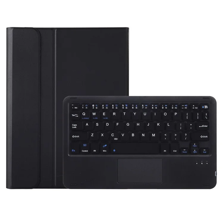 A0N7-A Pour Xiaomi Pad 6 / Pad 6 Pro pu Leather Tablet Board Slim Folio Stand Couvercle Avec Clavier Détachable de Pavé Tactile - Noir