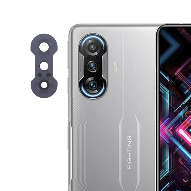 For Xiaomi Redmi K40 Gaming / Poco F3 GT Rear Camera Lens Cover Replacement Part (without Logo)