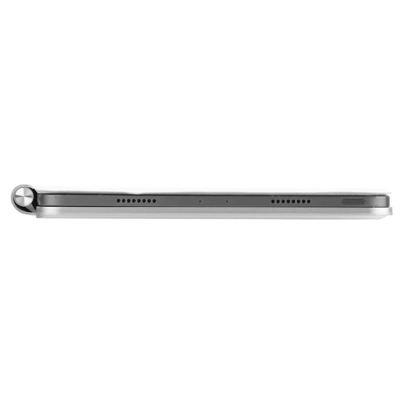 X7 Bluetooth-Compatible Keyboard for iPad Air 11 (2025) / (2024) / Air (2022) / (2020) / Pro 11 (2022) / (2021) / (2020) / (2018) Leather Case - Silver