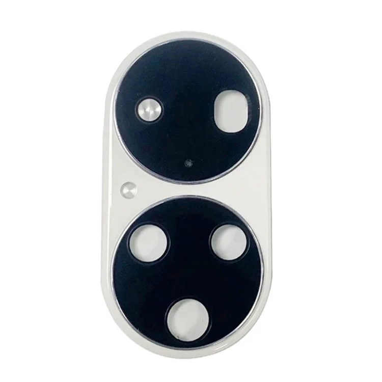 Para Huawei P50 Pro 4G OEM Back Camera Lens Holder Cover com Vidro Parte (sem Logotipo) - Branco