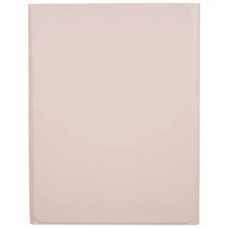 SK-2010 For iPad (2025) / 10.9 (2022) Tablet Case PU Leather Stand Folio Cover with Wireless Detachable Keyboard - Pink