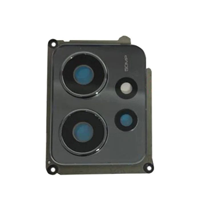 For Xiaomi Redmi Note 12 4G OEM Back Camera Lens Holder Cover with Glass Part (without Logo) - Black