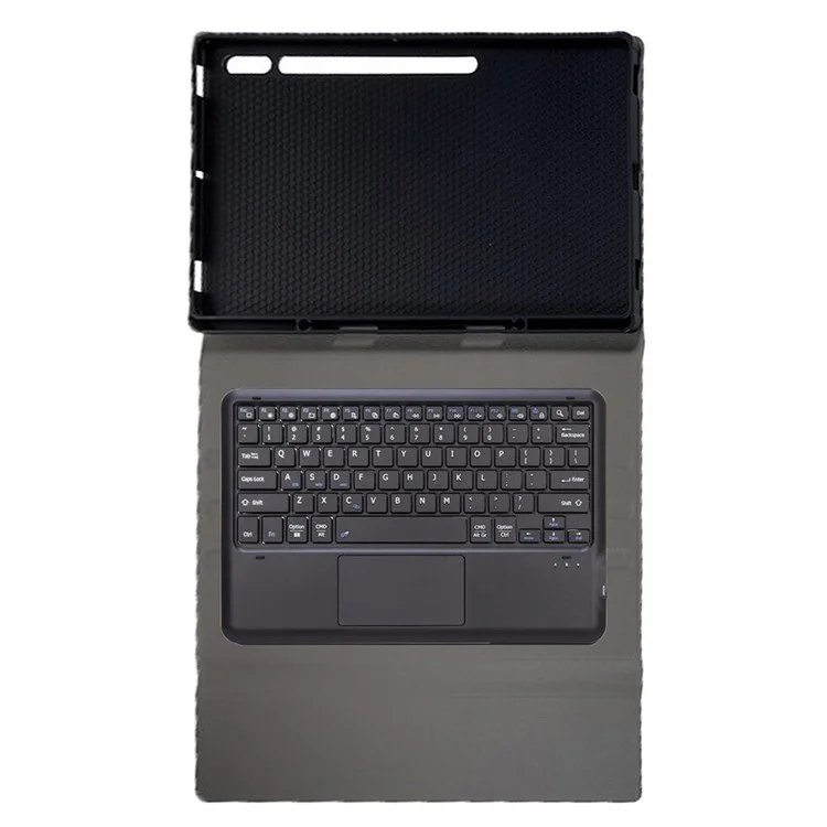 A910B-A For Samsung Galaxy Tab S9 Ultra X910 / X916B / X918U Removable Bluetooth-compatible Keyboard with TouchPad Protective Case - Black