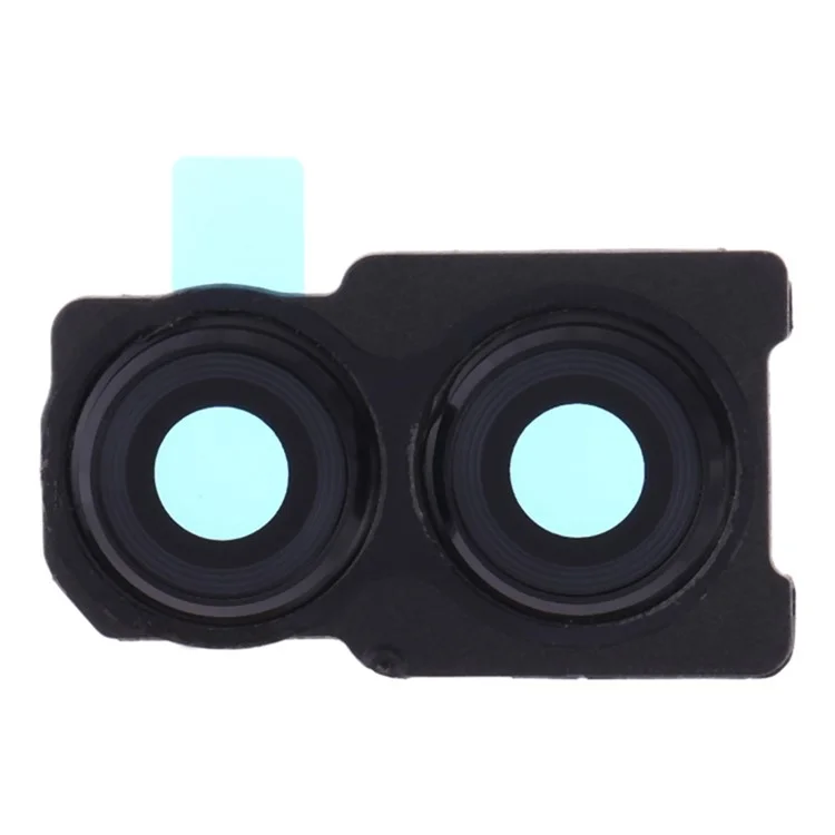 Para Huawei Honor 10 Lite OEM Back Camera Lens Holder Cover con repuesto de cristal (sin logotipo) - Negro