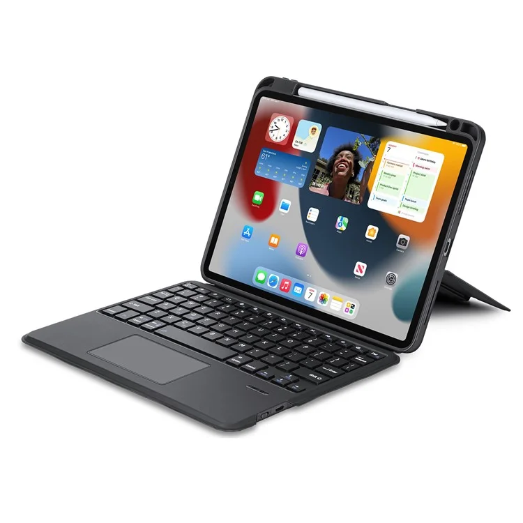 dux ducis для ipad air (2022) / (2020) / pro 11 (2022) / (2021) / (2020) / (2018) bluetooth -клавиатуры folio pablet stand