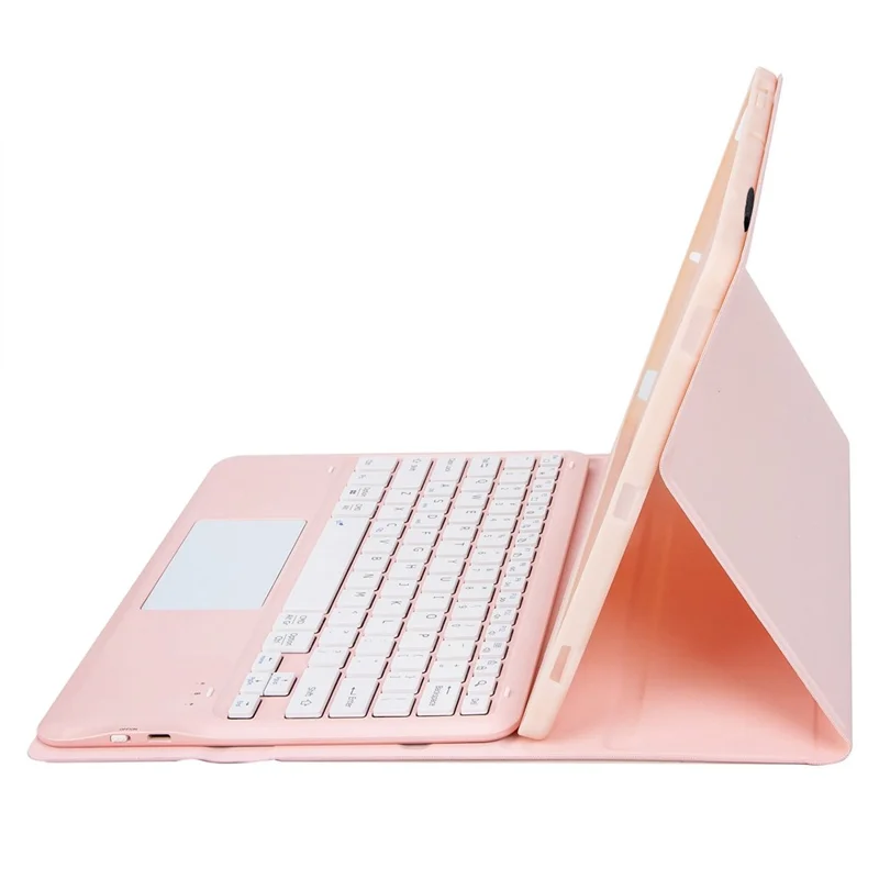 AH16-A For Honor MagicPad 13 Detachable Bluetooth-compatible Keyboard Smart Tablet Case with Touchpad Pen Loop - Pink