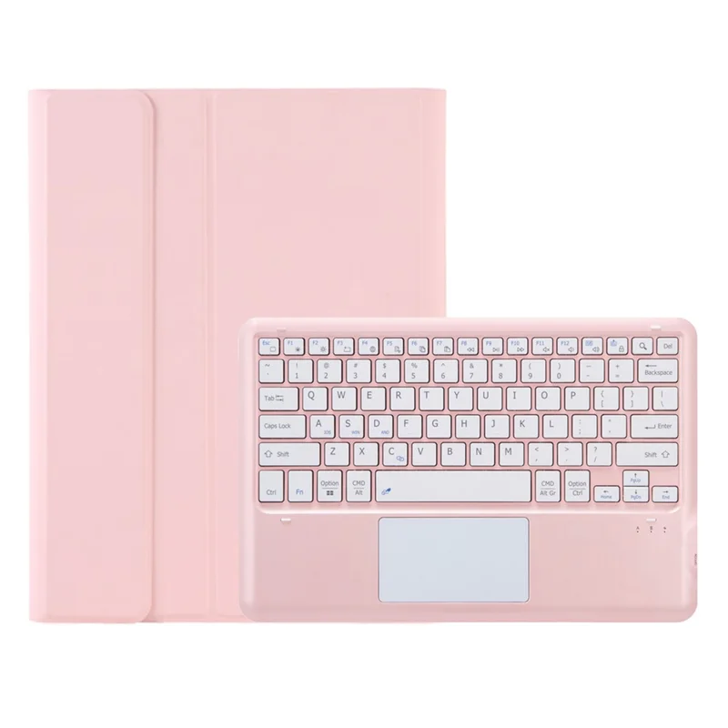 AH16-A For Honor MagicPad 13 Detachable Bluetooth-compatible Keyboard Smart Tablet Case with Touchpad Pen Loop - Pink