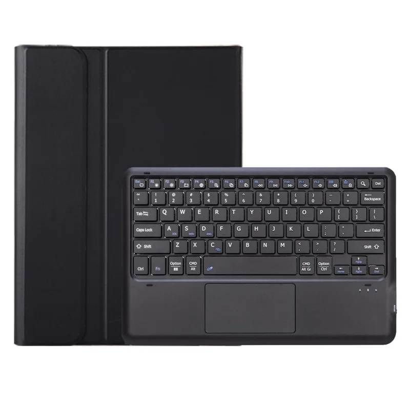 AH16-A For Honor MagicPad 13 Detachable Bluetooth-compatible Keyboard Smart Tablet Case with Touchpad Pen Loop - Black