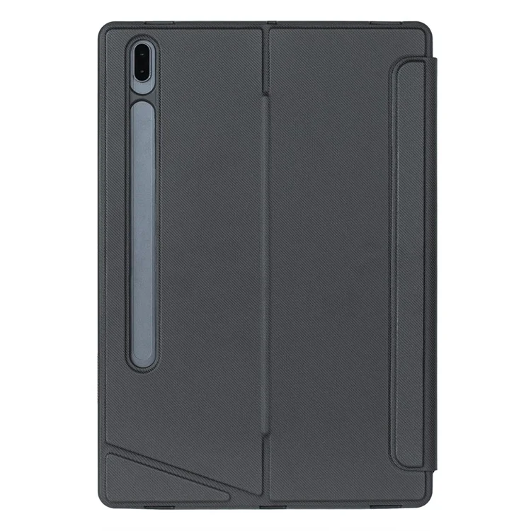 T970B-AS per Samsung Galaxy Tab S7+ T970 / S7 FE T730 / S8+ X800 Tastiera Bluetooth Staccabile Custodia Smart Tablet con Touchpad / Retroilluminazione