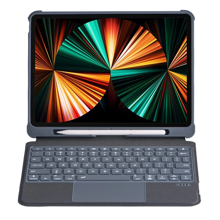 T5507D For iPad Air 11 (2025) / (2024) / Air (2020) (2022) / Pro 11 (2020) / (2021) / (2022) / (2018) Bluetooth-Compatible Keyboard Tablet Case