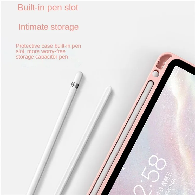 SK-1109 Per iPad Pro 11 (2020) / (2021) / (2022) / iPad Air 11 (2024) / Air (2020) / Air (2022) Tastiera Bluetooth Custodia Tablet Flip - Nero