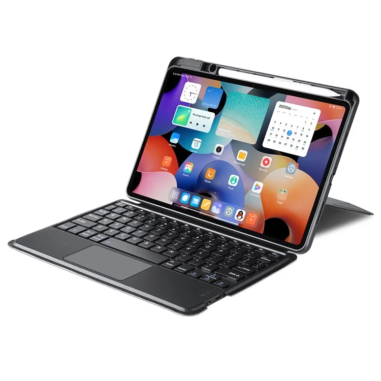 DUX DUCIS Para Xiaomi Pad 6 / 6 Pro Funda de teclado Bluetooth Cubierta magnética desmontable de piel sintética para tableta
