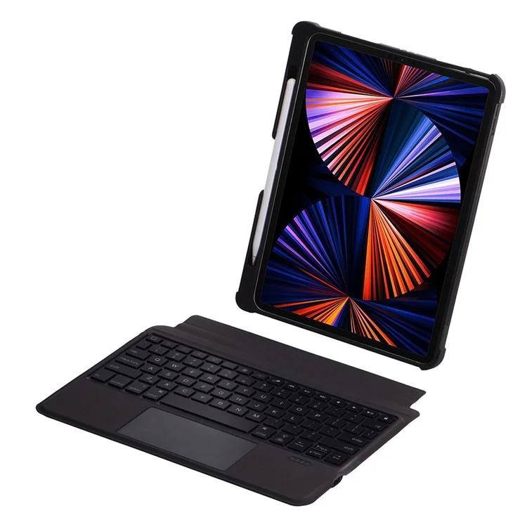 T5209D For iPad Pro 12.9-inch (2018) / (2020) / (2021) / (2022) Backlit Bluetooth-compatible Keyboard with PU Leather Tablet Case
