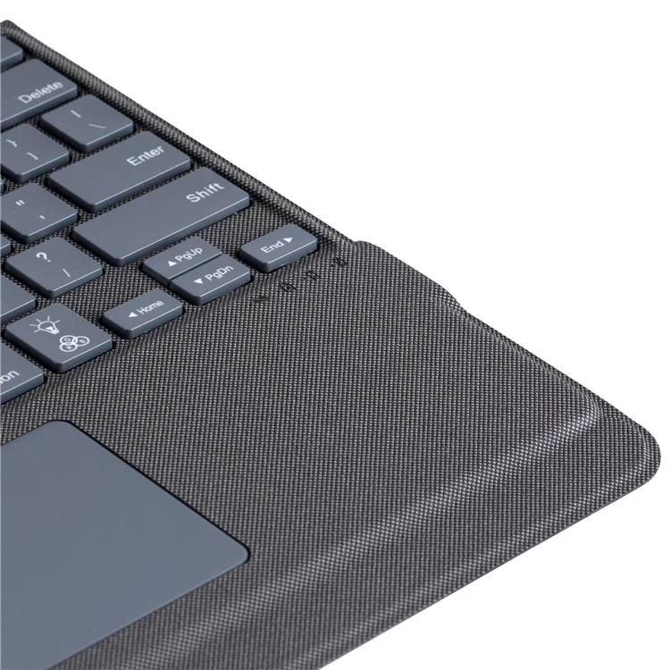 T5509D Para Ipad Pro 12.9 Pulgadas (2018) /(2020) /(2021) /(2022) Teclado Bluetooth de Eje de Metal Con Estuche de Tableta Desmontable