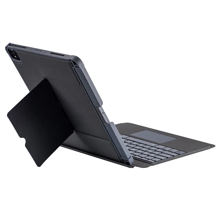 T5509D Para Ipad Pro 12.9 Pulgadas (2018) /(2020) /(2021) /(2022) Teclado Bluetooth de Eje de Metal Con Estuche de Tableta Desmontable