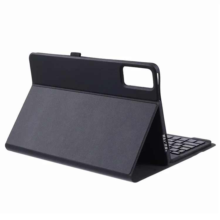 SK-SE11 Per Xiaomi Redmi Pad SE Custodia in pelle PU pieghevole per tablet con tastiera Bluetooth staccabile - Nero