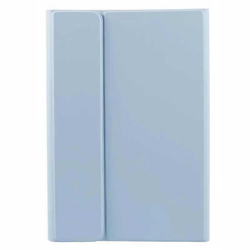 SK-SE11 For Xiaomi Redmi Pad SE PU Leather Flip Tablet Case Cover with Detachable Bluetooth-compatible Keyboard - Sky Blue