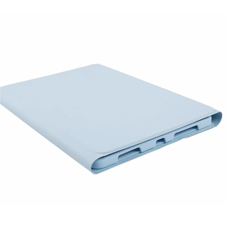 SK-SE11 For Xiaomi Redmi Pad SE PU Leather Flip Tablet Case Cover with Detachable Bluetooth-compatible Keyboard - Sky Blue